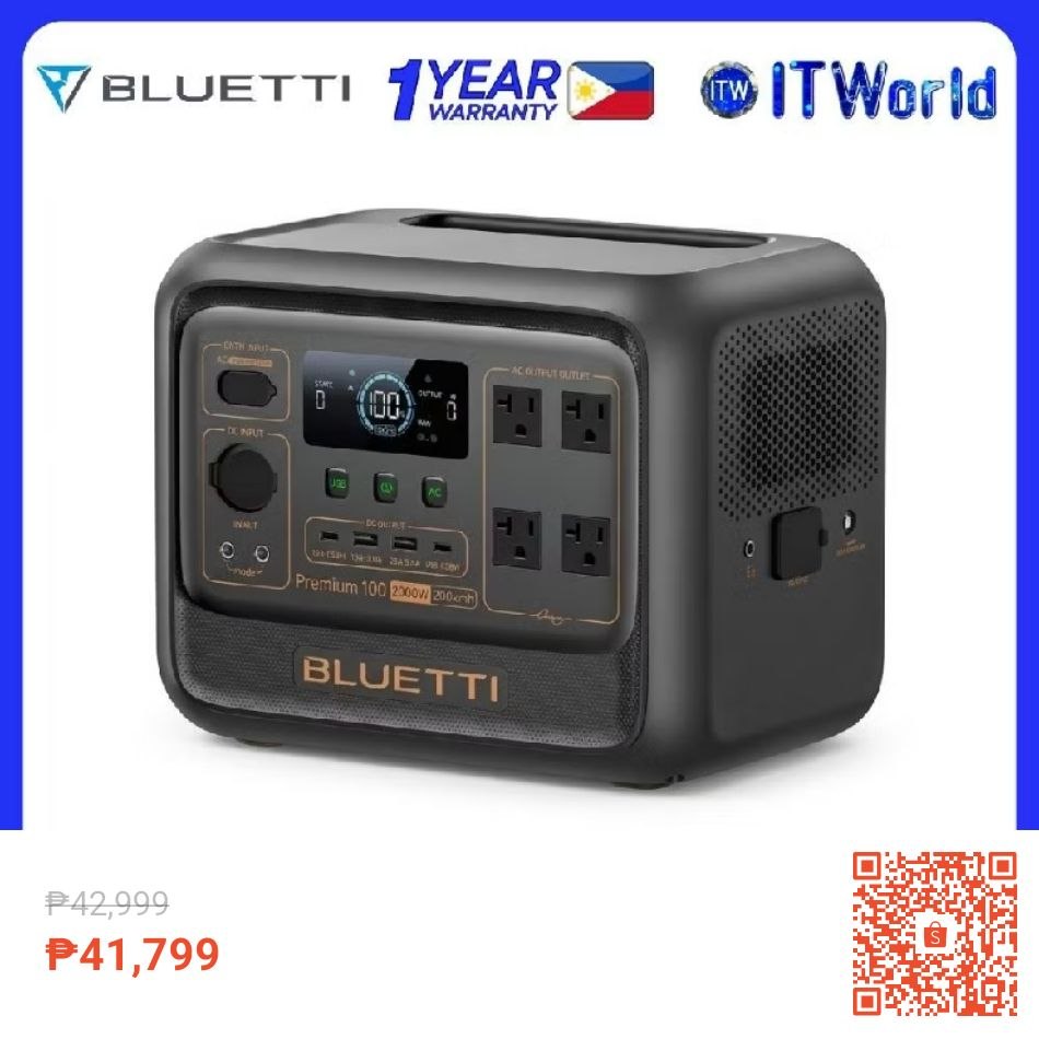 BLUETTI Premium 100 V2 Portable Power Station Review 2026 – Philippines